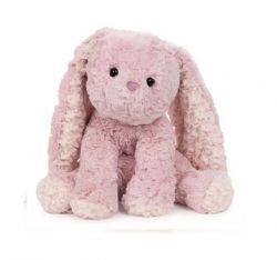 PELUCHE DOUCE DE LAPIN ROSE 10